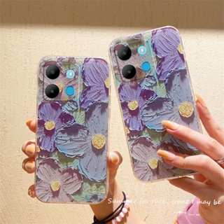 พร้อมส่ง ใหม่ เคสโทรศัพท์มือถือนิ่ม แบบใส กันกระแทก ลายดอกไม้ สําหรับ INFINIX NOTE 30 VIP X6710 NOTE 30 5G X6711 30 Pro X678B 30 4G 2023 INFINIX NOTE30VIP Note30