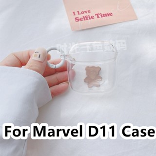 【ส่วนลด】เคสหูฟัง แบบนิ่ม ลาย Marvel D11 สามมิติ สําหรับ Marvel D11