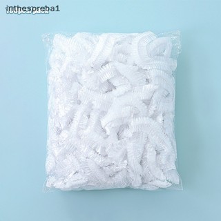 Inthespreba1^^ 100 ฝาครอบอาหาร นํากลับมาใช้ใหม่ได้ รักษาความสดอาหาร พลาสติก ห่อแผ่นฟิล์ม *ใหม่