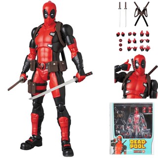 FIGMA ตุ๊กตาฟิกเกอร์ Marvel Carnage Legends X-men Amazing Yamaguchi Deadpool สีแดง ของเล่นสําหรับเด็ก