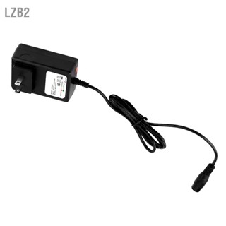 LZB2 เครื่องชาร์จแบตเตอรี่สกู๊ตเตอร์ไฟฟ้า 24V 0.6A สำหรับมีดโกน E100 E125 E500S PR200 US ปลั๊ก 110V