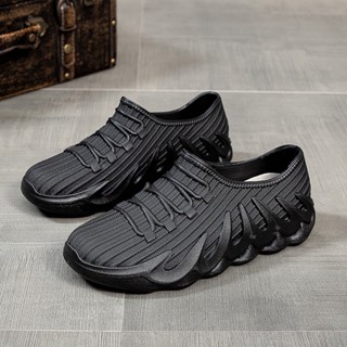รองเท้าบูทกันน้ําแฟชั่นกันลื่นฤดูฝน unisex 36-45