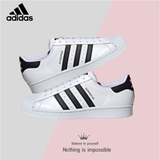 〖ของแท้พิเศษ〗Adidas originals Superstar   Men's and Women's Sports Sneakers EG4958