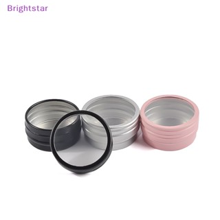 Brightstar กล่องเก็บเครื่องมือทําเล็บ งานฝีมือ แบบใส ใหม่