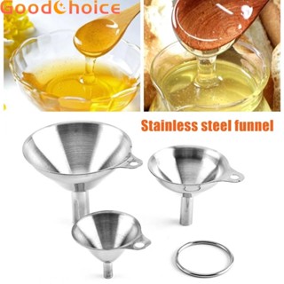 【Good】Funnel Transfer Kitchen Hopper Stainless Steel Diffuser Small Strainer【Ready Stock】