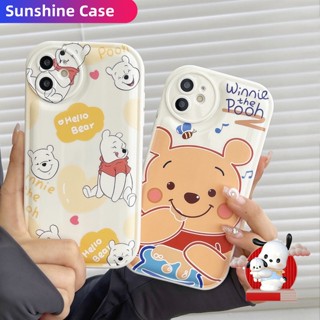 เคสโทรศัพท์มือถือ ลายการ์ตูนหมี 3D สําหรับ Realme C15 C35 C33 C30 C30s C25 C25Y C21Y C31 C25s C12 C11 C17 C20 C20A 10 Pro 9i 8i 7i 6i 5i 5 Narzo 50A 50i Prime