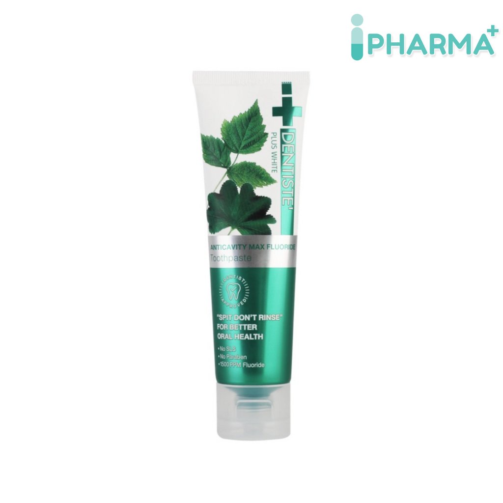 Dentiste’ Anticavity Max Fluoride Toothpaste ยาสีฟันสูตรแปรงแห้ง ฟลูออไรด์ 1500 PPM 10/45/100 กรัม เดนทิสเต้ [iPha]