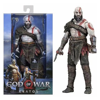 พร้อมส่ง โมเดลฟิกเกอร์ Shangying NECA God of War 4 Kratos Kratos God of War 23 ซม. จัดส่ง 24 ชั่วโมง