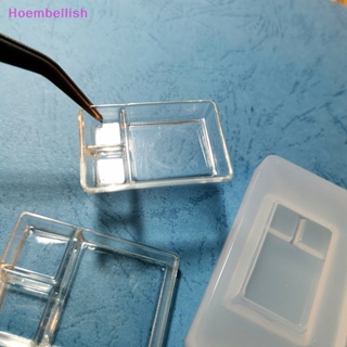 Hoe&gt; ถาดแม่พิมพ์ซิลิโคน UV ขนาดเล็ก 1:12 สําหรับบ้านตุ๊กตา DIY