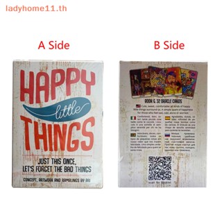 Onelady ไพ่ทาโรต์ Happy Little Things สําหรับผู้เริ่มต้นเล่นเกมกระดาน