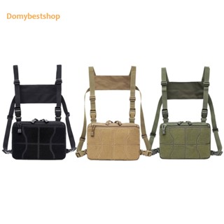 [Domybestshop.th] กระเป๋าคาดอก คาดเอว สะพายไหล่ สไตล์ฮิปฮอป ปรับได้ สําหรับผู้ชาย ผู้หญิง JAU