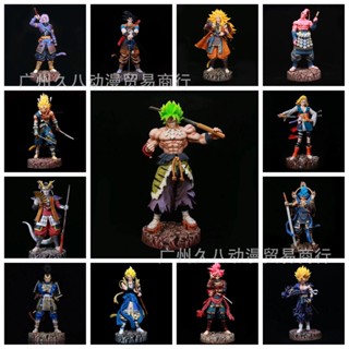 [Spot] Dragon Ball GK samurai Wukong monkey rice brolie bejita standing scene statue hand-made