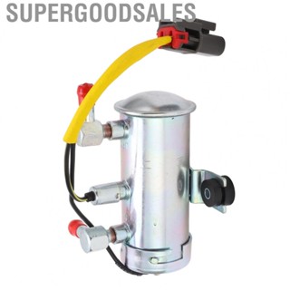 Supergoodsales DC Electronic Fuel Pump  8mm Inlet and Outlet Good Compatibility 8980093971 Corrosion Resistant Engine Oil for 4HK1 6HK1