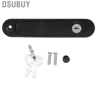 Dsubuy Screen Window Handle Wide Application Puller Lock Zinc Alloy Black  Theft Short Axis  for Office