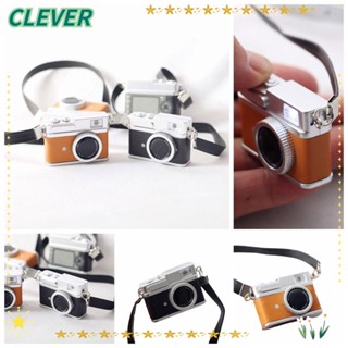 CLEVER โมเดลฟิกเกอร์ รูปกล้องถ่ายรูป สไตล์เรโทร สําหรับตกแต่งบ้าน สํานักงาน