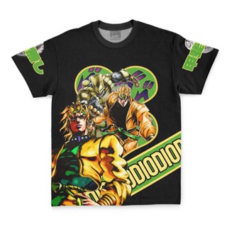 เสื้อยืด พิมพ์ลาย Dio Brando Jojos Bizarre Adventure Streetwear แฟชั่นสตรีท