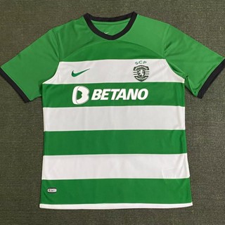 เสื้อกีฬาแขนสั้น ลายทีมชาติฟุตบอล Lisbon Home ไซซ์ S - XXL ไซซ์ 23-24