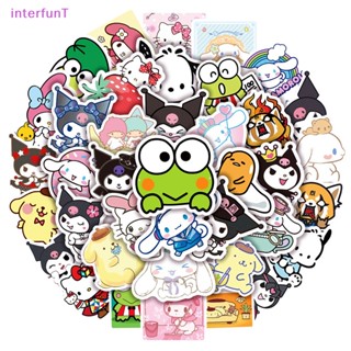 [InterfunT] สติกเกอร์โปสเตอร์ ลายการ์ตูน Kuromi Melody Cinnamoroll น่ารัก สําหรับติดตกแต่งกระเป๋าเดินทาง โทรศัพท์มือถือ แล็ปท็อป 50 แผ่น ต่อแพ็ค [ใหม่]