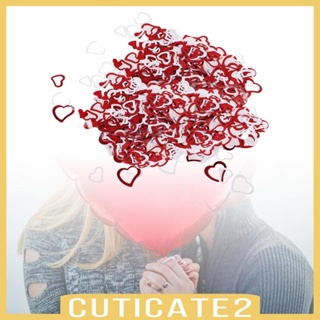 [Cuticate2] กระดาษปาดสะท้อน รูปหัวใจวาเลนไทน์ สําหรับงานแต่งงาน วันเกิด