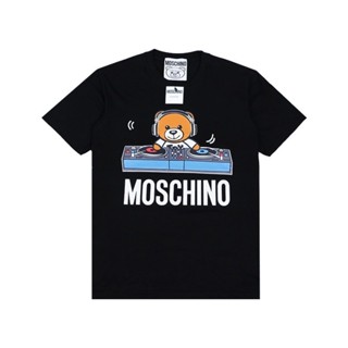 Moschino DJ TEDDY BEAR TEE สีดํา