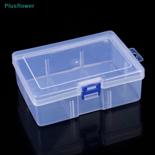 &lt;Plusflower&gt; กล่องพลาสติกใส ความจุขนาดใหญ่ สําหรับใส่เครื่องสําอาง