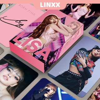 Linxx โปสการ์ด อัลบั้ม BlackPink LISA Lomo Card Kpop 55 ชิ้น