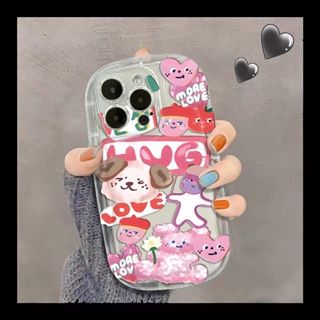 เคสโทรศัพท์มือถือซิลิโคน TPU นิ่ม แบบใส กันกระแทก ลายสุนัขน่ารัก สําหรับ IPhone 14 13 12 11 Pro XS Max X XR 8+ 7 Plus