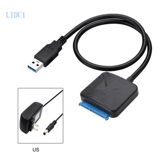 Lidu1 สายเคเบิลอะแดปเตอร์แปลงฮาร์ดไดรฟ์ เป็น USB3 0 ขนาดเล็ก รองรับ UASP