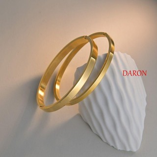 DARON กําไลข้อมือ บุคลิกที่ไม่ซ้ํากัน ชนกลุ่มน้อย ออกแบบ เครื่องประดับ เครื่องประดับ สเตนเลส ตกแต่ง เรียบง่าย ชีพจร