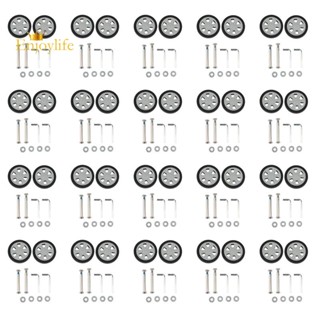 อะไหล่ล้อลูกกลิ้ง 55X12 มม. กันสึกหรอ สําหรับซ่อมแซมกระเป๋าเดินทาง 20 ชิ้น