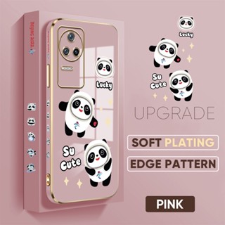 เคสโทรศัพท์มือถือ TPU แบบนิ่ม พิมพ์ลายการ์ตูนแพนด้า สําหรับ Xiaomi Poco F5 M3 M4 Pro X3 F3 F4 GT