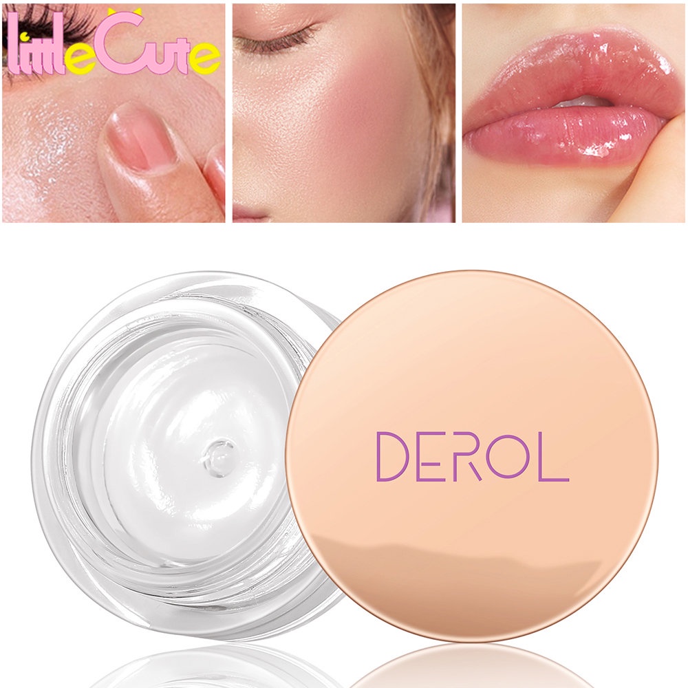 [DEROL] Jelly Warm Transparent Powder Blusher Cream / Moisturizing and Color Changing Lipstick Lip G