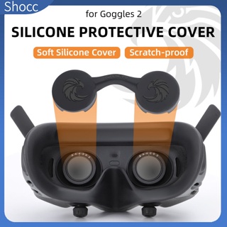 Shocc เคสซิลิโคน ป้องกันเลนส์ กันฝุ่น กันรอยขีดข่วน สําหรับ Dji Avata Goggles 2