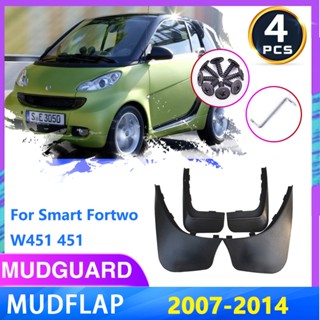 บังโคลนรถยนต์ อุปกรณ์เสริม สําหรับ Smart Fortwo W451 451 2007~2014 2013 2012 2011