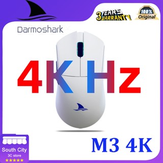 Darmoshark M3 4K Hz เมาส์เกมมิ่งไร้สายบลูทูธ PAM3395 เซนเซอร์ออปติคอล 52840 สไตล์นอร์ดิก สําหรับ PC แล็ปท็อป