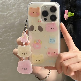 เคสโทรศัพท์มือถือ ซิลิโคน กันกระแทก ลายการ์ตูนหมูน่ารัก สองชั้น พร้อมสายคล้อง สําหรับ Iphone 11 12 13 14 14promax 11 12