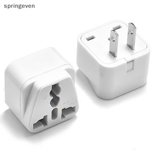 [springeven] Wd-6 อะแดปเตอร์ปลั๊กชาร์จ 10A 250V ปลั๊ก US สําหรับเดินทาง พร้อมส่ง