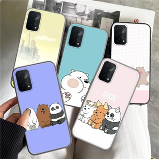 เคสโทรศัพท์มือถือแบบนิ่ม ลายการ์ตูน We Bare Bears C288 สําหรับ Realme X Lite XT X2 V11 V11S 8i 9 Pro Plus 5G Narzo 50i