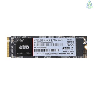 Netac แฟลชไดรฟ์โซลิดสเตท N930E Pro M.2 2280 SSD 512GB NVMe PCIe Gen3*4 3D MLC/TLC NAND [23][มาใหม่]