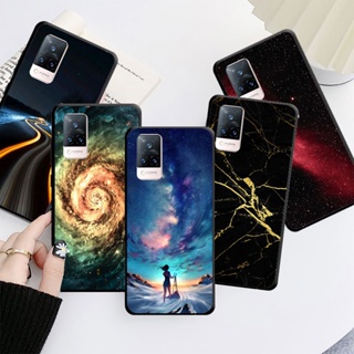 เคสโทรศัพท์ซิลิโคน TPU แบบนิ่ม ลายท้องฟ้ากลางคืน สําหรับ VIVO Y33S Y21S Y21 2021 Y21T Y33T T1X