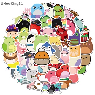 Unewking สติกเกอร์ ลายการ์ตูนกราฟฟิติ Kawaii กันน้ํา สําหรับตกแต่งแล็ปท็อป คอมพิวเตอร์ กีตาร์ กระเป๋าเดินทาง DIY 50 ชิ้น