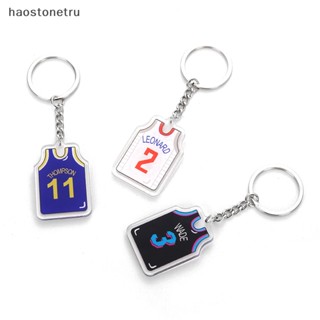 Ost พวงกุญแจ จี้เสื้อกีฬาบาสเก็ตบอล Ch Sports Key Ring Basketball Fan Jewelry Basketball Lover Trinket Gift N