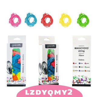 [Lzdyqmy2] สายโยโย่ ทนทาน 44.49 นิ้ว แบบเปลี่ยน 25 ชิ้น