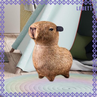 [Lebet] ตุ๊กตานุ่ม รูปการ์ตูนสัตว์ Capybara น่ารัก ขนาด 20 ซม. สําหรับตกแต่งบ้าน เก็บสะสม