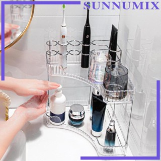 [Sunnimix] ชั้นวางแปรงสีฟัน กันลื่น สําหรับห้องน้ํา