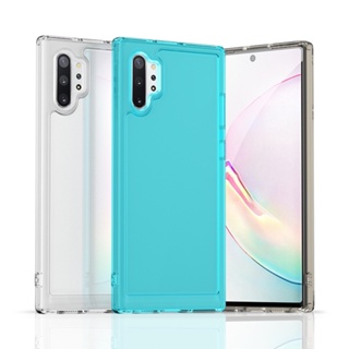 เคส TPU นิ่ม แบบใส กันกระแทก สําหรับ Samsung Galaxy Note 10+ Note 10+5G