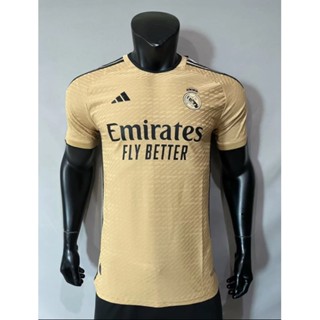 เสื้อกีฬาแขนสั้น ลายทีมฟุตบอล Real Madrid 23-24