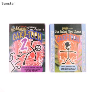 Sunstar พร็อพมายากล ลายการ์ตูนอนิเมชั่นตลก สําหรับเล่นการ์ด 1 ชุด