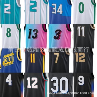 พร้อมส่ง เสื้อกีฬาบาสเก็ตบอล ลาย NBA Jersey 21 แบบ 811691