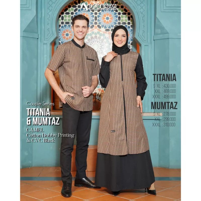 Koko GAMIS คัปเปิลคู่ แฟชั่นมุสลิม TITANIA MUMTAZ